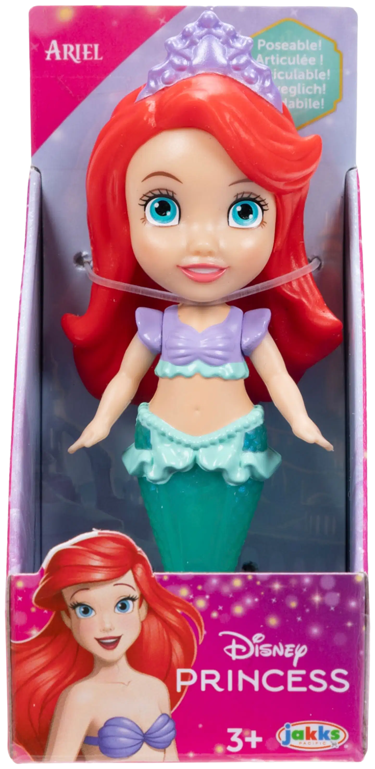 Disney Princess ja Frozen mininukke 7 cm - 8