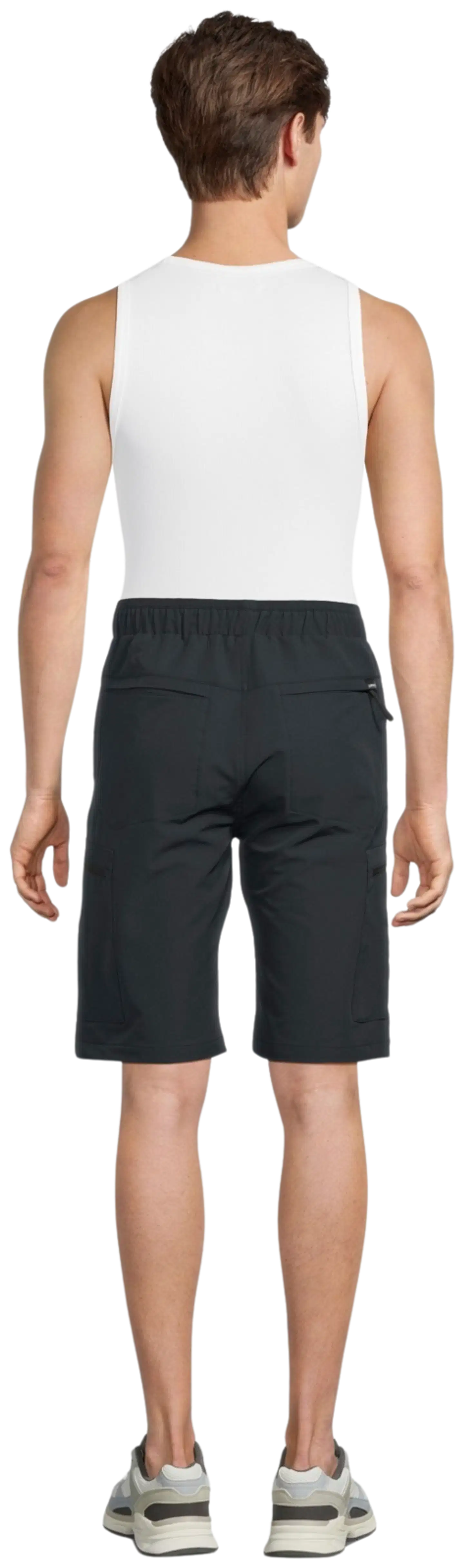 Luode12 miesten retkeilyshortsit loose-fit 204L182654 - BLACK - 3