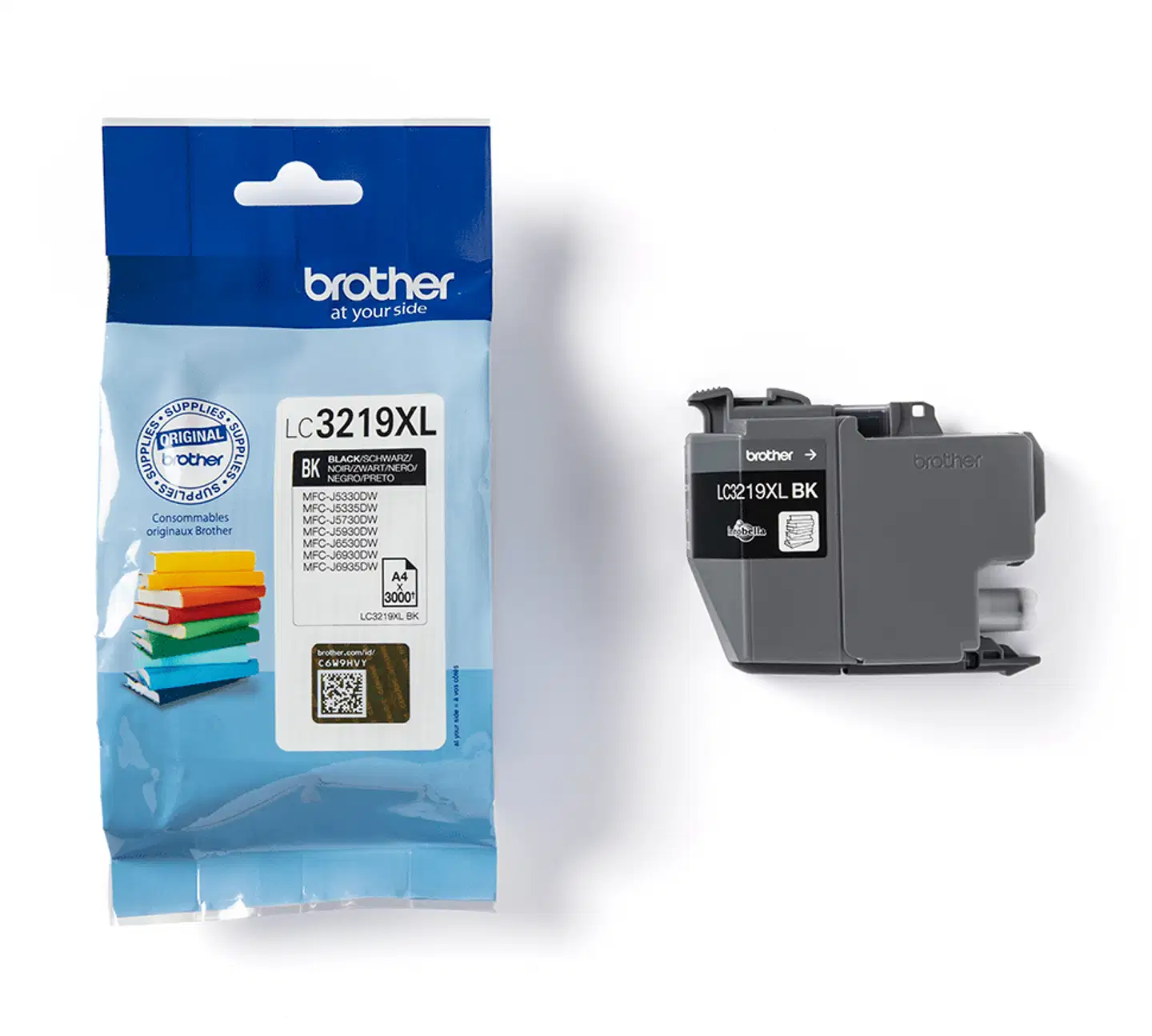 Brother mustekasetti LC3219XLBK XL musta - 3