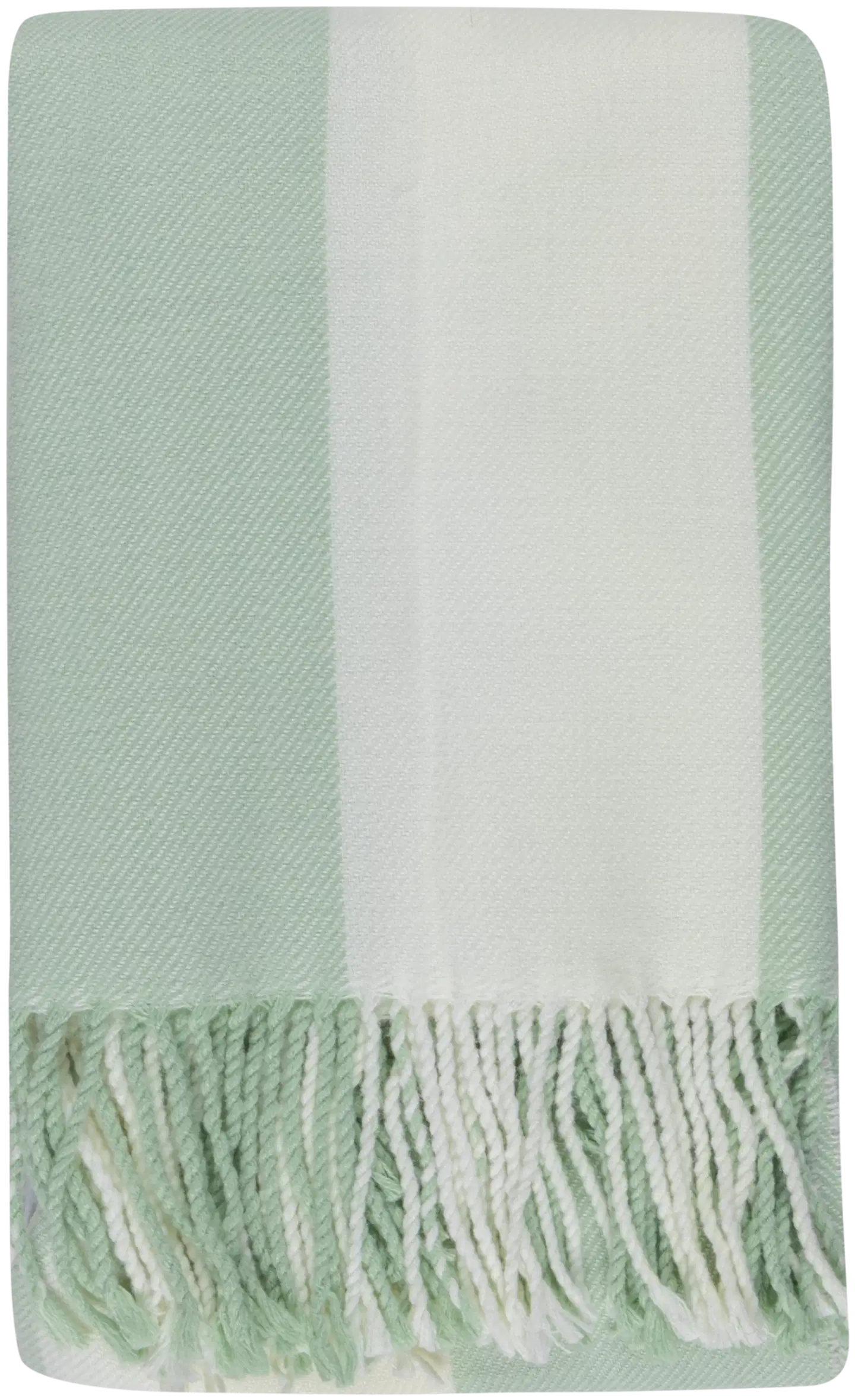 House huopa Stripe 130x170 cm vihreä/valkoinen - 1