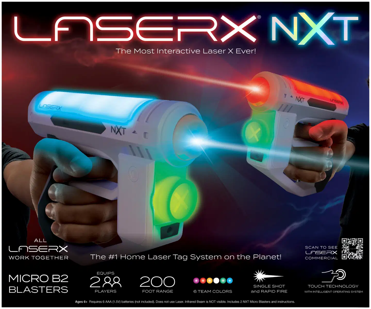 Laser X NXT Micro B2 Blaster-peli - 1