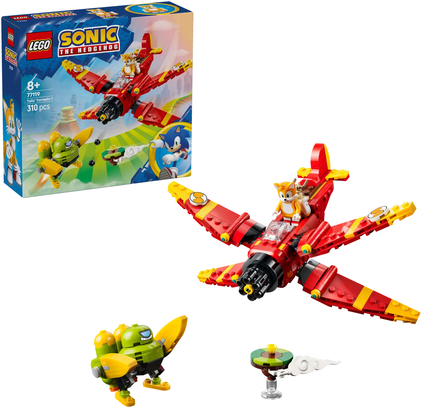 LEGO® Sonic 77119 Tailsin Tornado-1 - 1