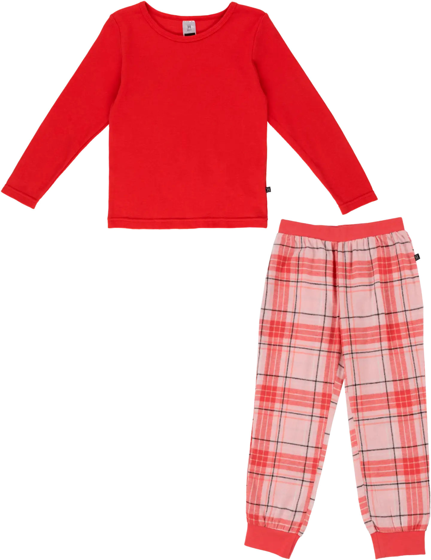 House lasten flanellipyjama 232H382405 - RED - 1