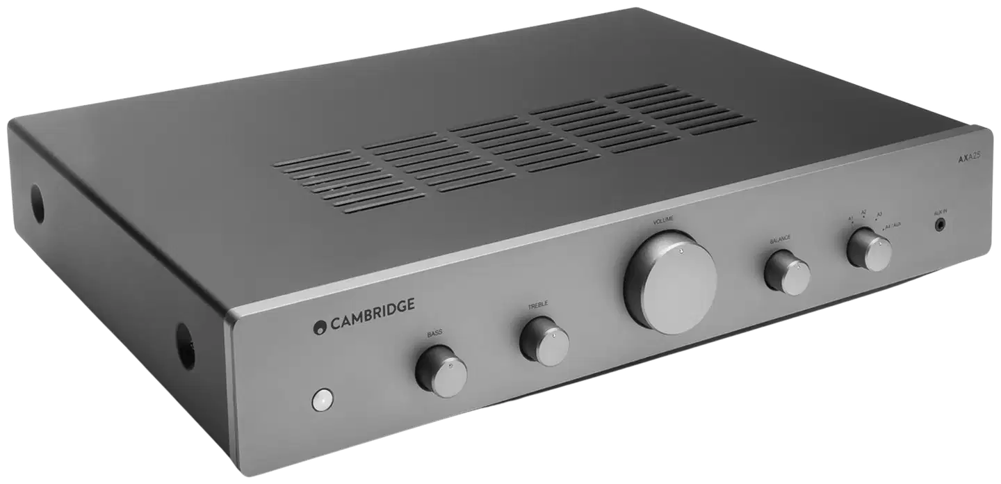 Cambridge Audio stereovahvistin Axa25 hopea - 2