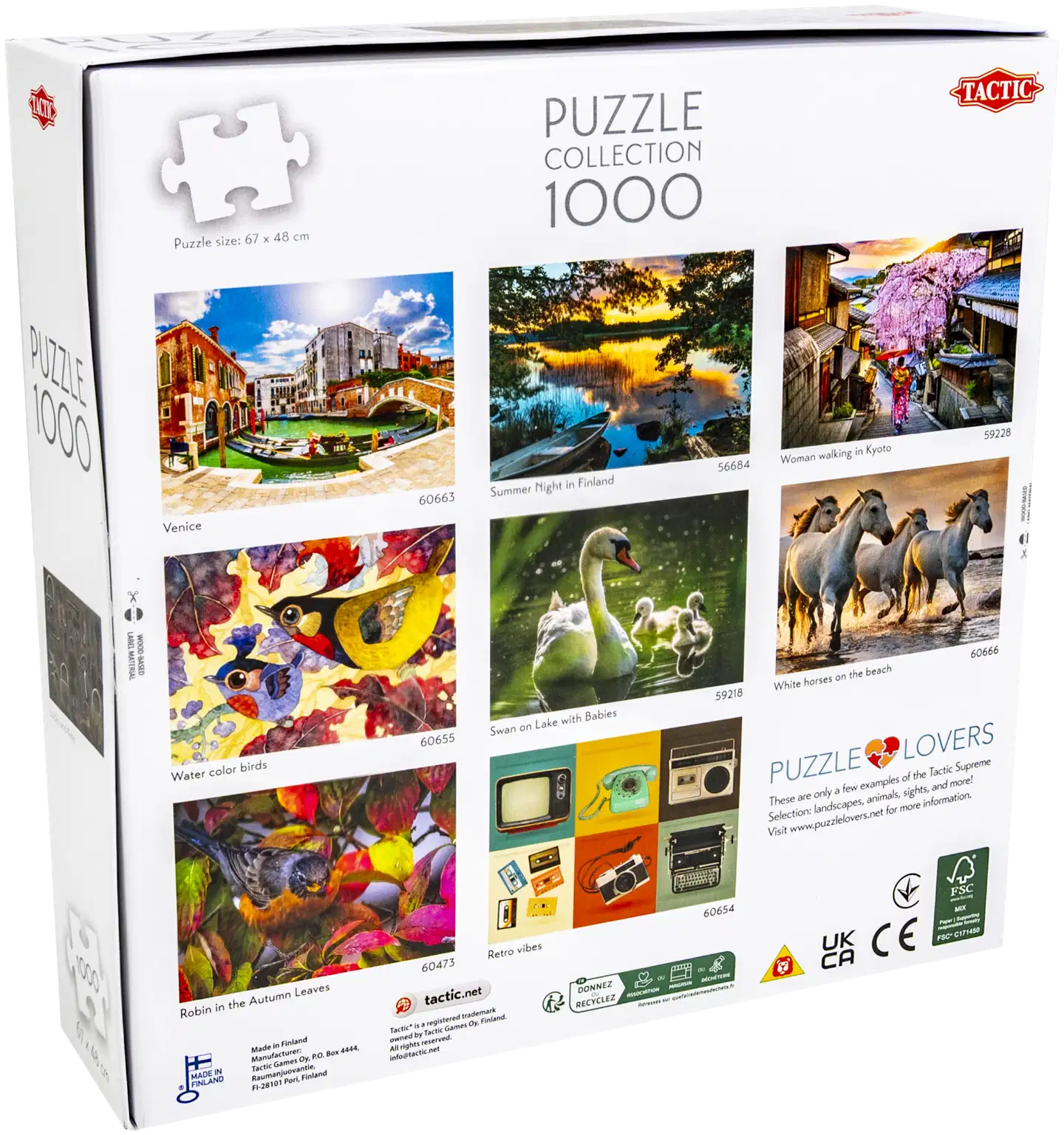 Tactic Palapeli Puzzle Lovers Locks and Keys 1000 palaa - 5