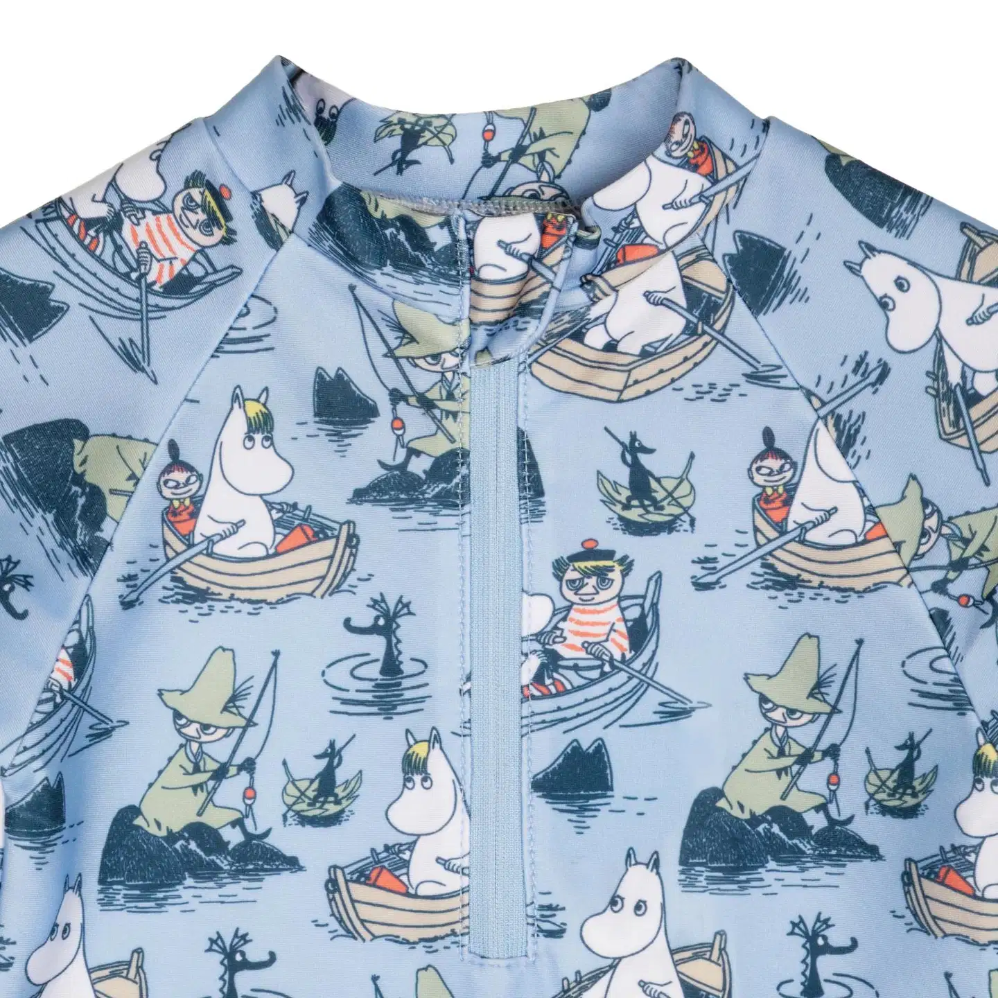 Muumi Vauvojen uima-asu Veneilijät 591892 - Vaaleansininen - 2