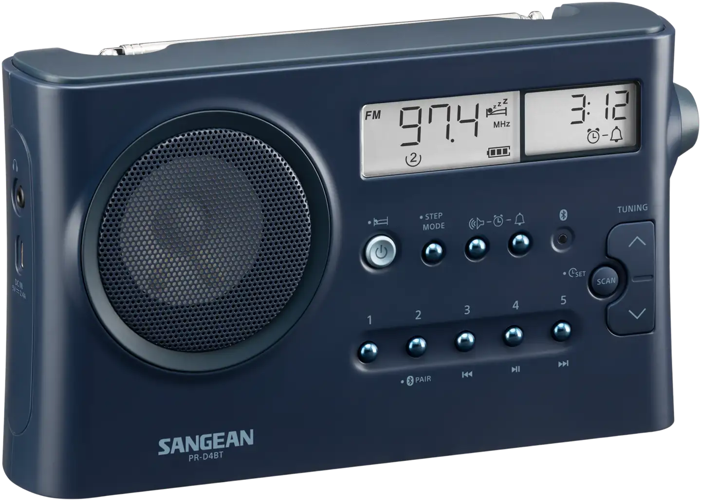 Sangean radio PR-D4BT tummansininen - 1