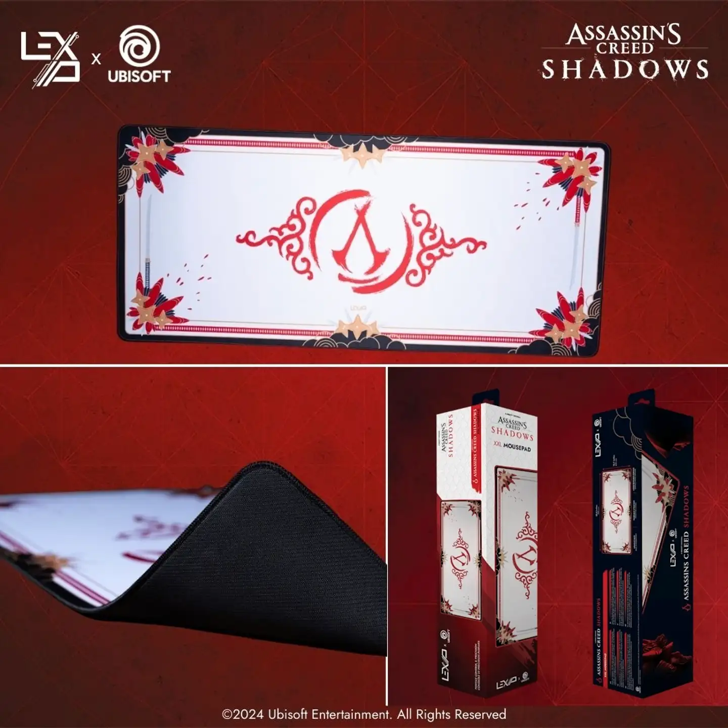 Lexip Assassins Creed Shadows Initiate bundle (PC peli, pelihiiri, XXL hiirimatto) - 3