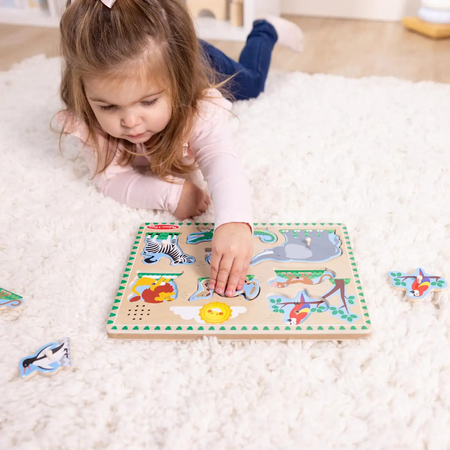 Melissa & doug Äänipalapeli Eläintarhan eläimet - 6