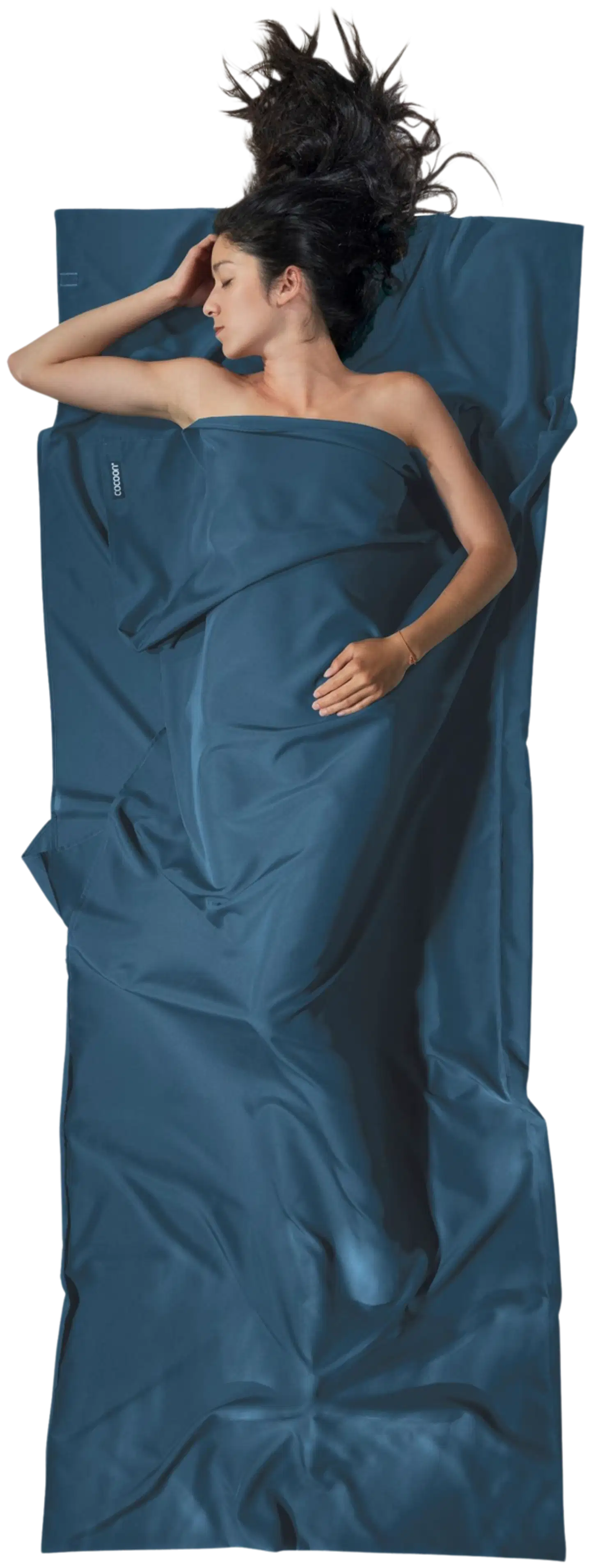Cocoon matkalakana TravelSheet Lyocell, mystic blue LT84 - 1