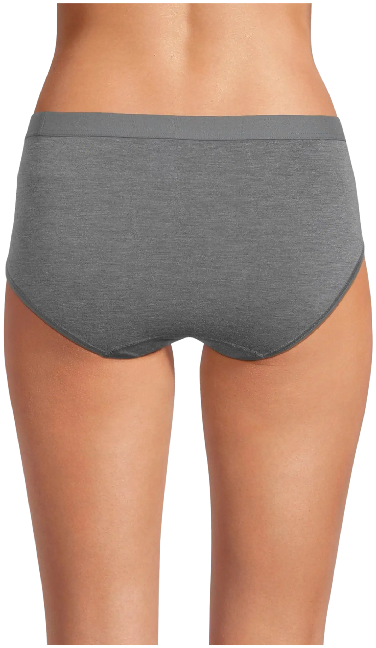 Actuelle naisten alushousut midi bambu AC-NOS-249 - Grey melange - 3