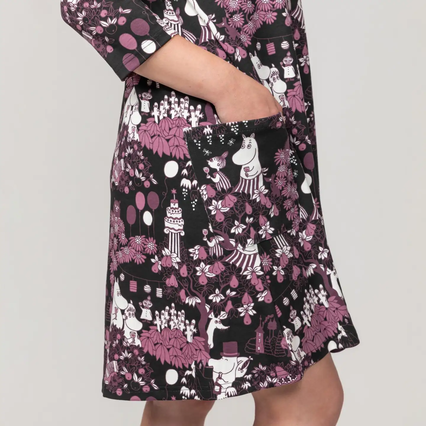 Moomin by Martinex naisten mekko Jenni Juhlahetki 589046 - luumu - 5