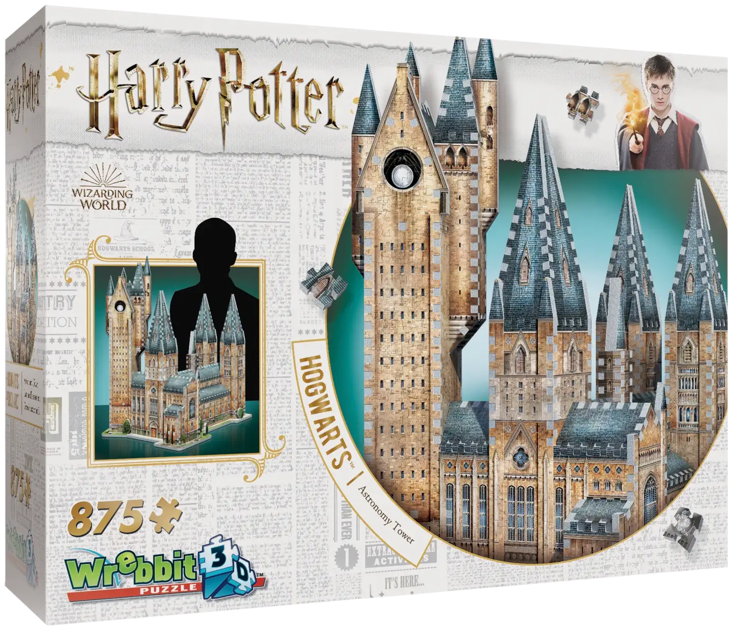Wrebbit Harry Potter Hogwarts Astronomy Tower 3D-palapeli - 1