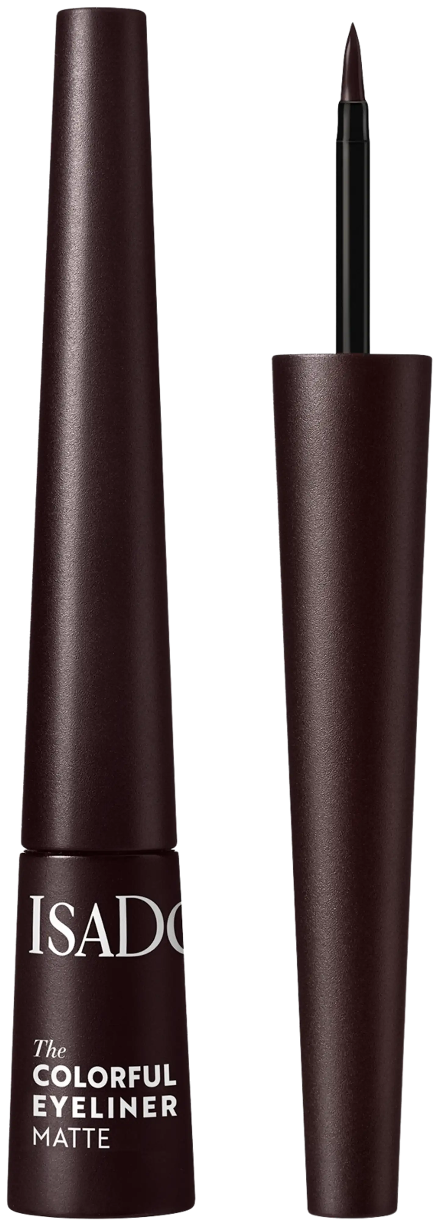 IsaDora The Colorful Eyeliner nestemäinen silmänrajauskynä 2,5 ml - Dark brown - 1