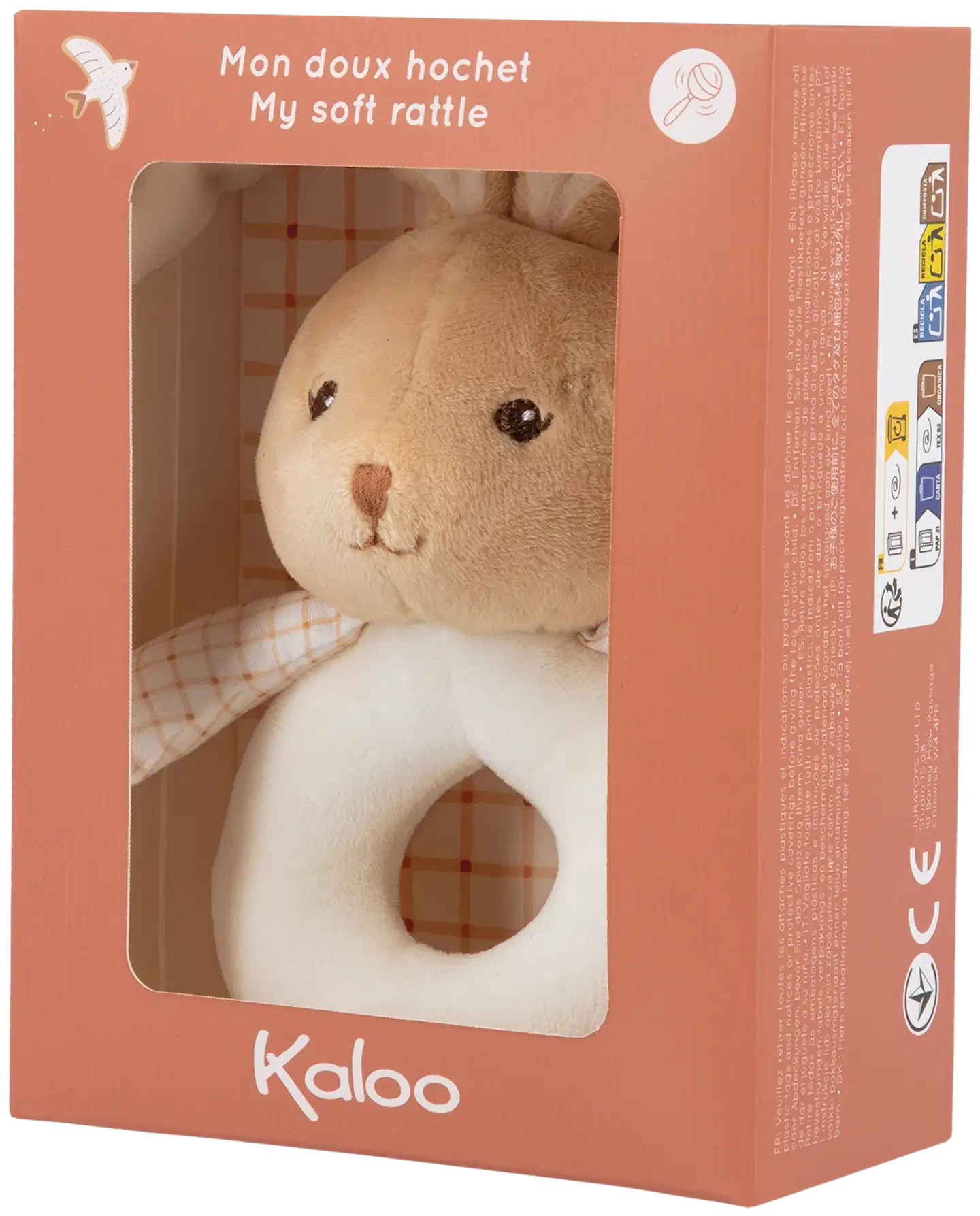 Kaloo Pehmohelistin pupu kerma - 5