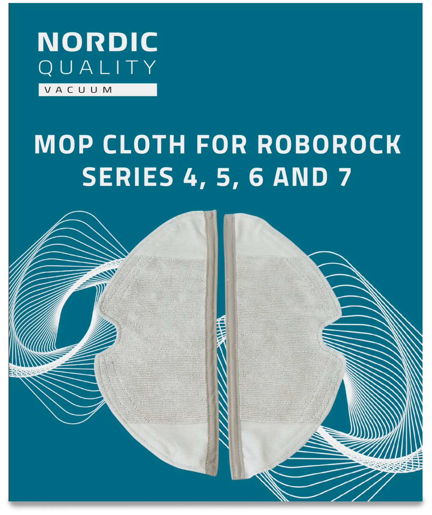 Moppi Roborock  4, 5, 6 & 7 sarjoihin - 3