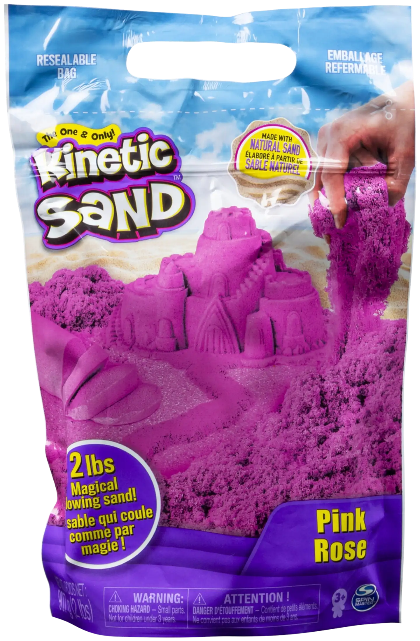 Kinetic Sand pinkki 900g