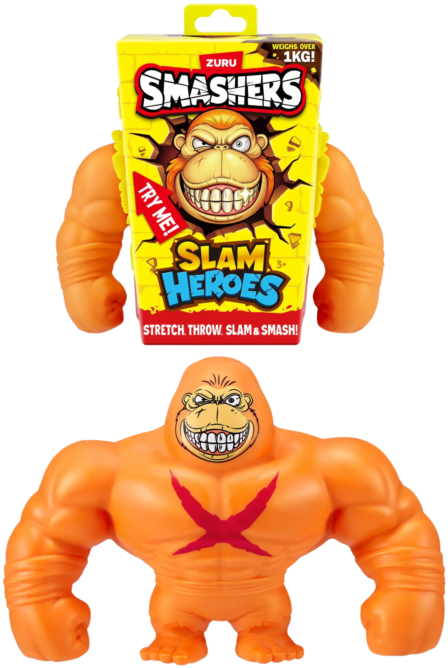 Smashers Splat Heroes Gorilla, erilaisia - 1