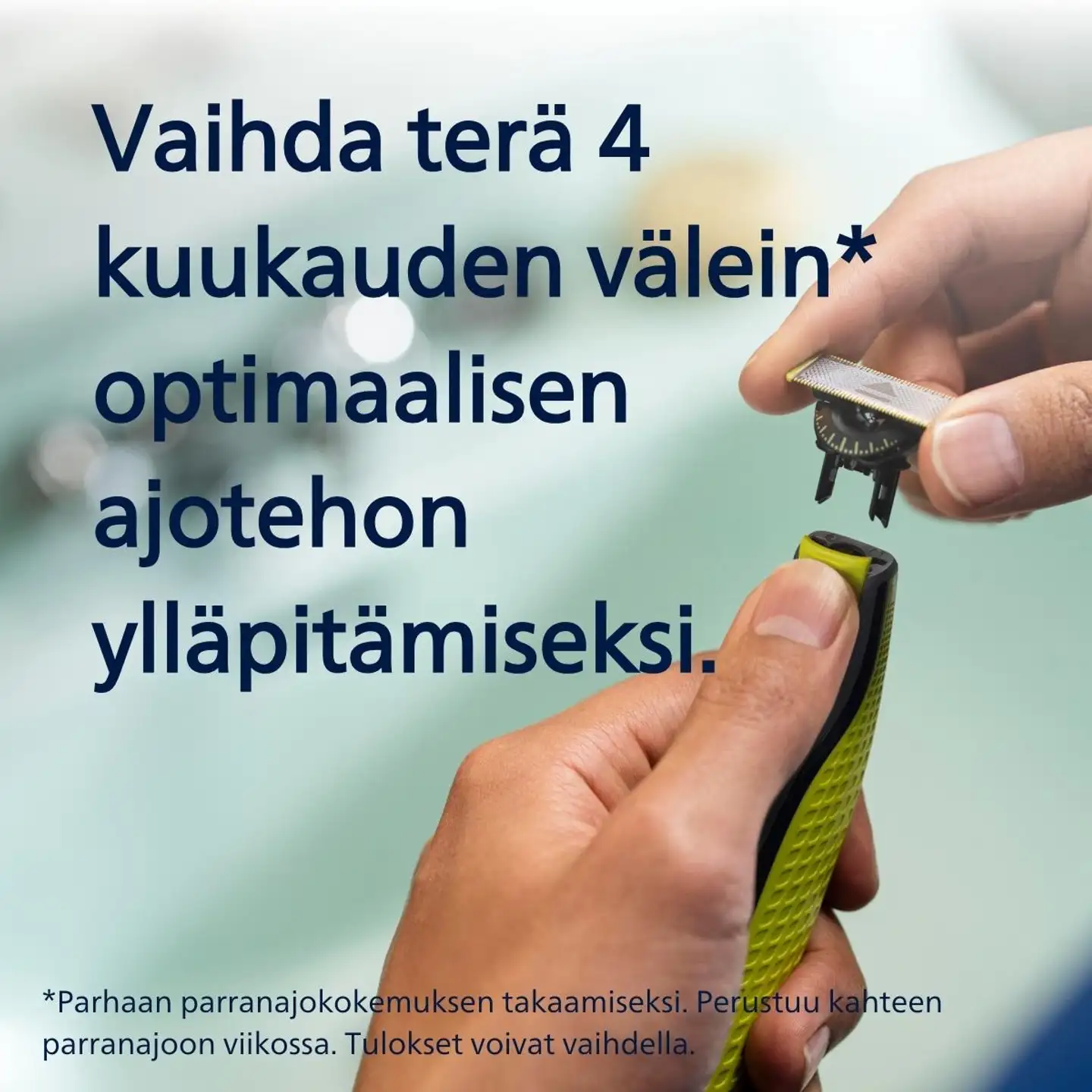 Philips Vaihtoterät OneBlade 360 3 kpl QP430/50 - 3