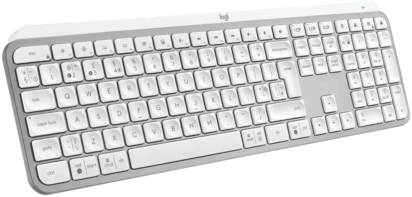 Logitech Näppäimistö MX Keys S - vaalean harmaa - 3