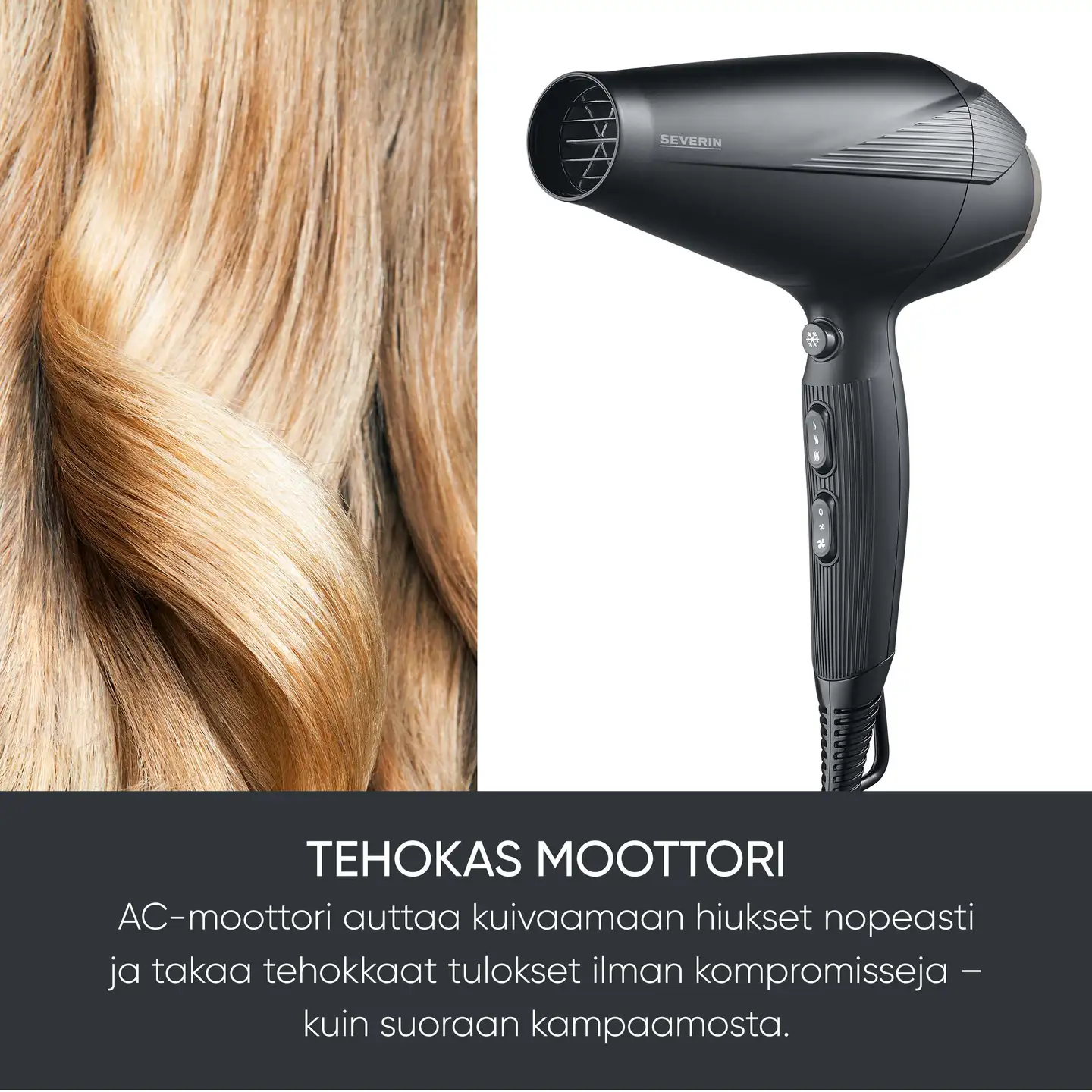 Severin hiustenkuivain HT0167 - 8