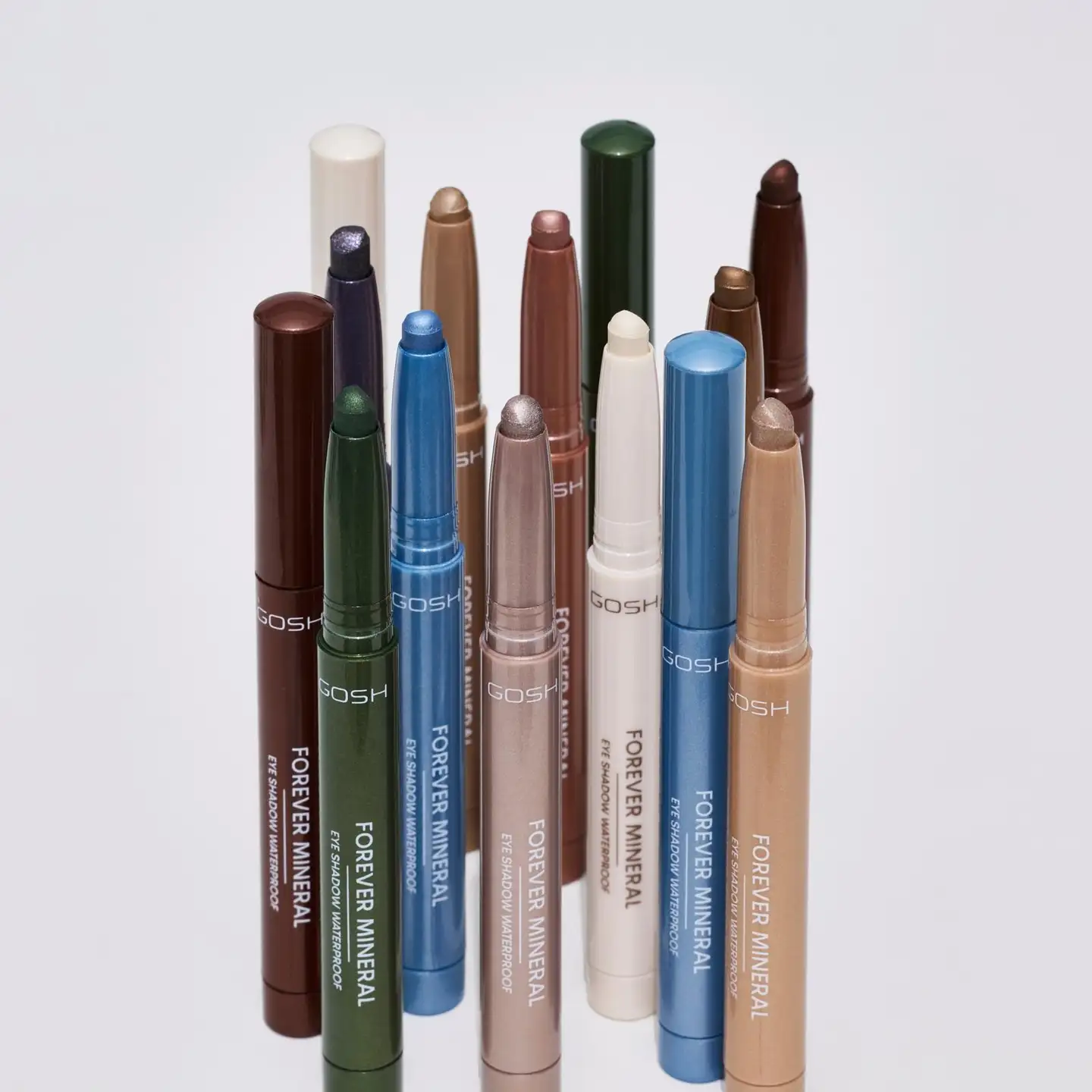 Gosh Forever Mineral Eyeshadow 002 Beige -voidemainen luomiväri - Matt Copper - 4