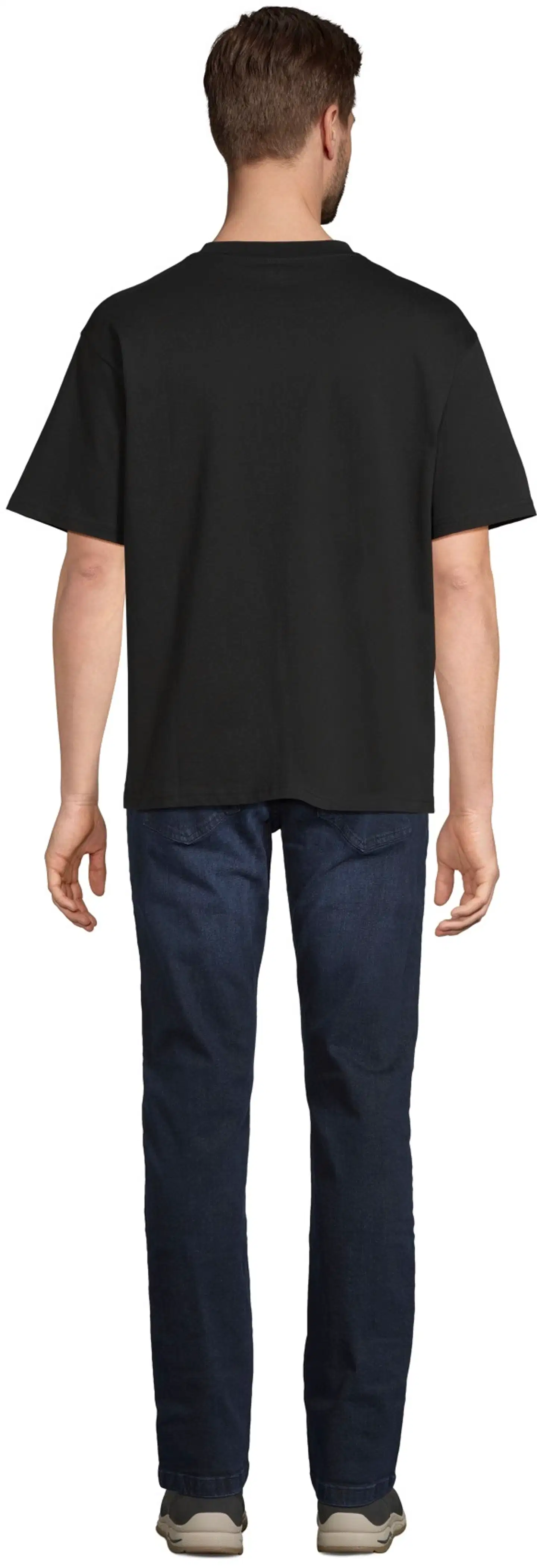 House miesten oversize t-paita - Black - 3