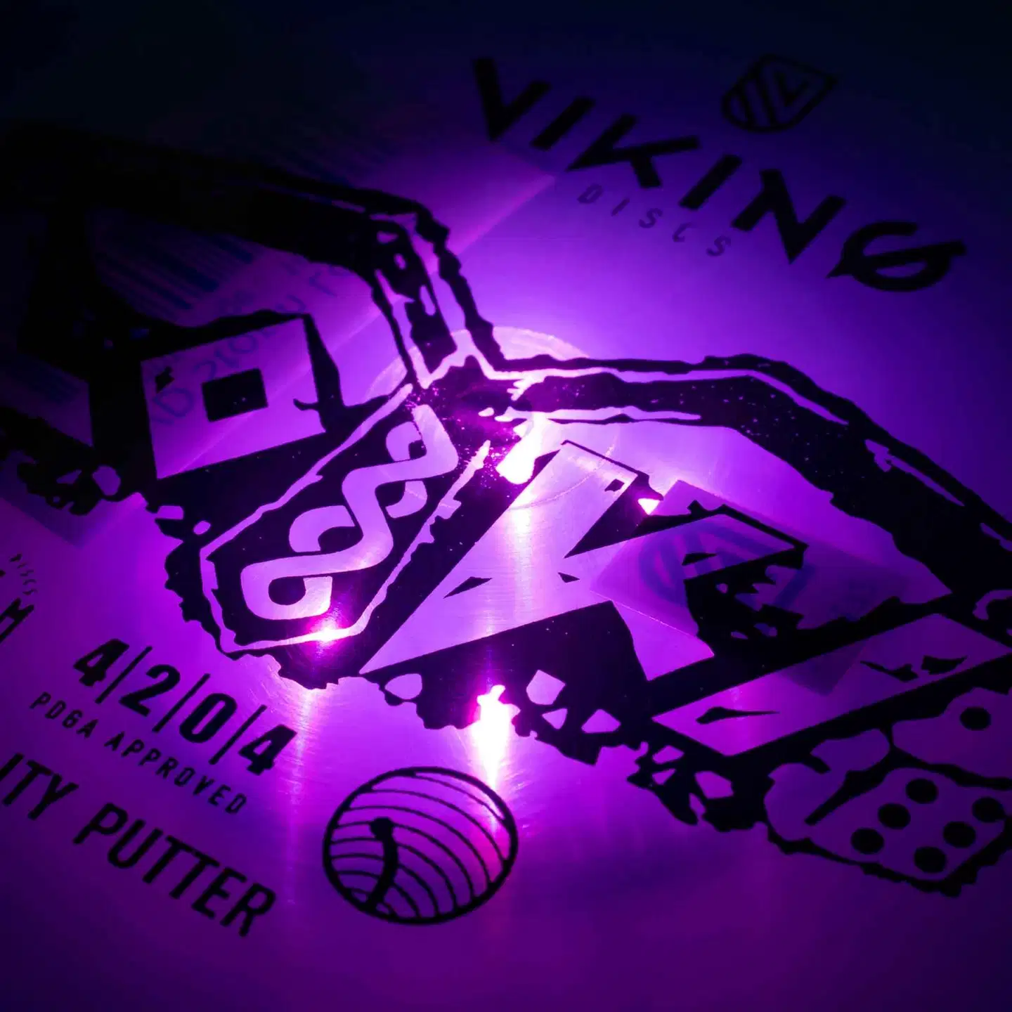Viking Discs led-valo frisbeegolfkiekkoon (10kpl) - 3