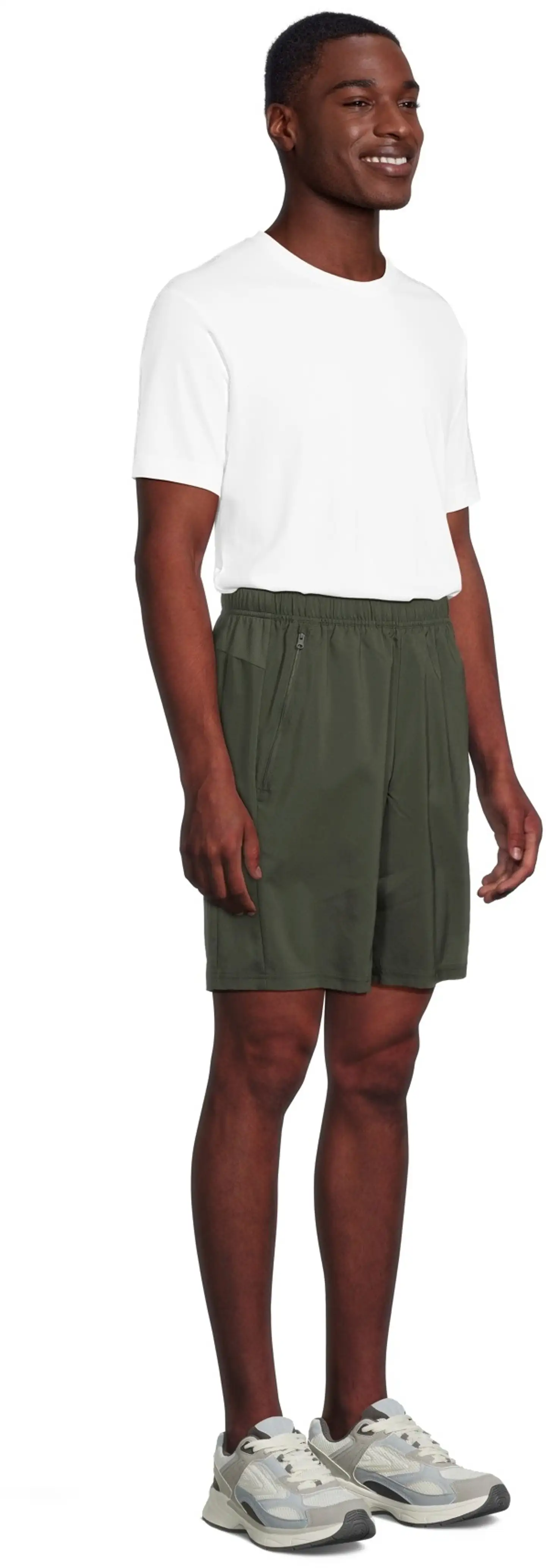 adidas miesten 9" treenishortsit JX2715 - Green - 4