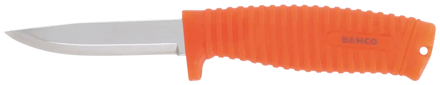 Kelluva kalapuukko , jossa on fluoresoiva kahva ja suojakotelo 102 mm 1446-FLOAT-FISH - 2