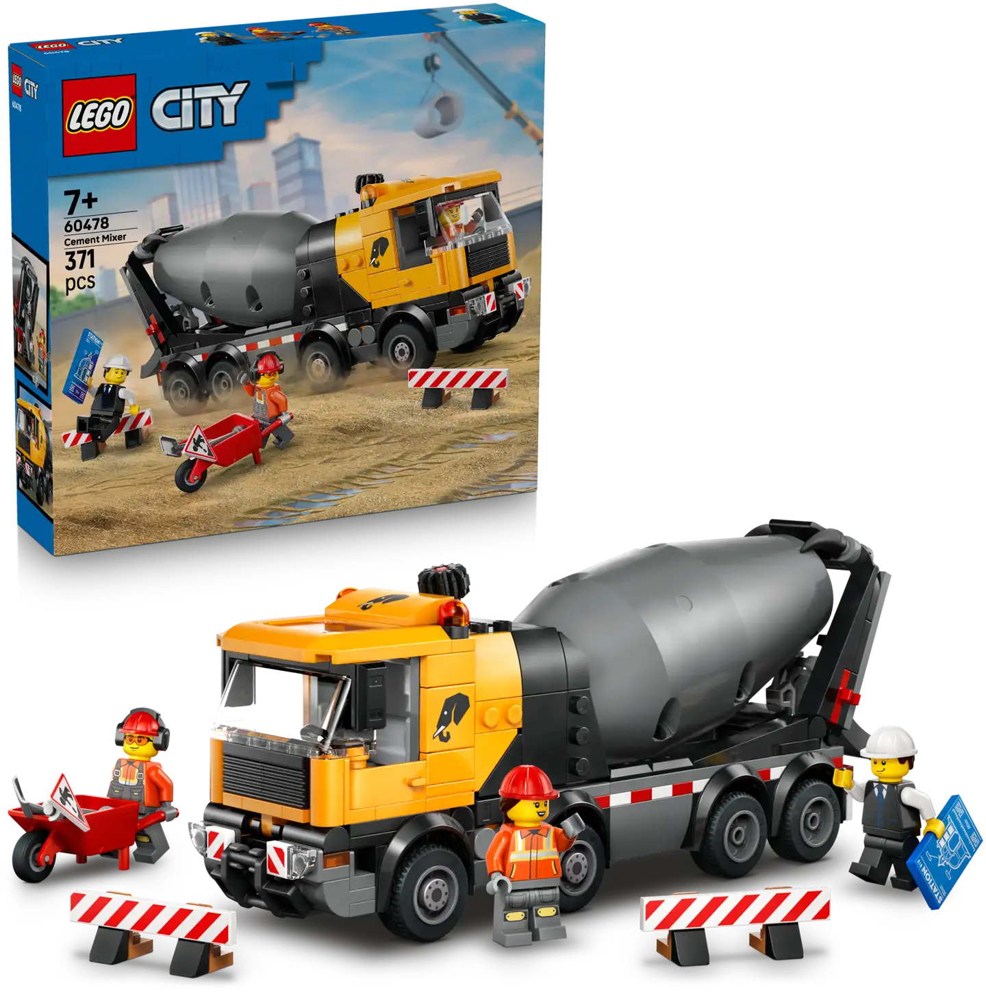 LEGO® City Great Vehicles 60478 Betoniauto - 1
