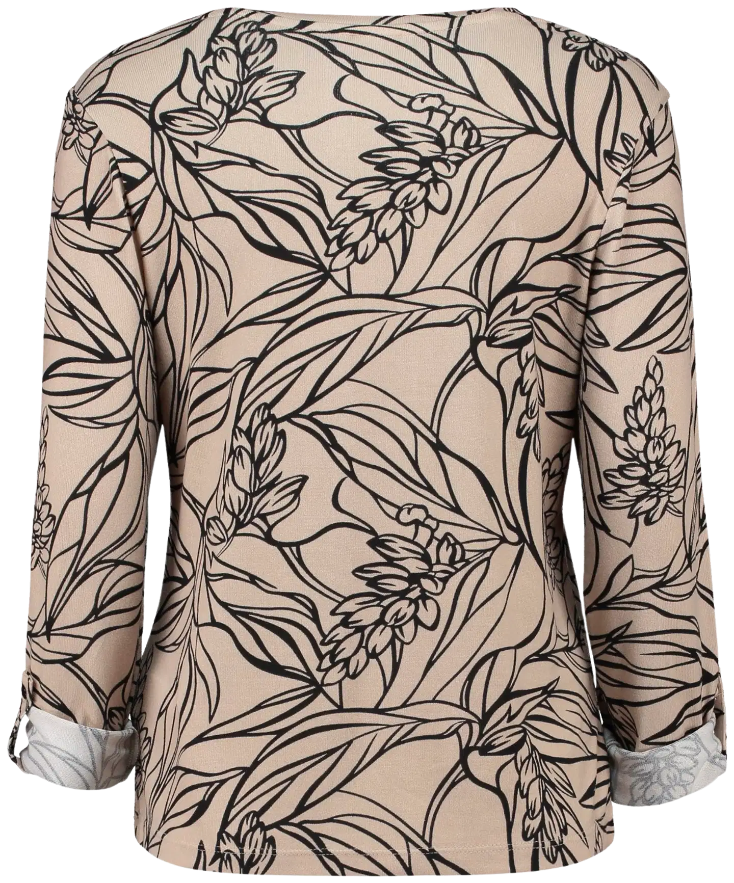 Zabaione naisten paitis Al44ina - D2910 black beige - 3