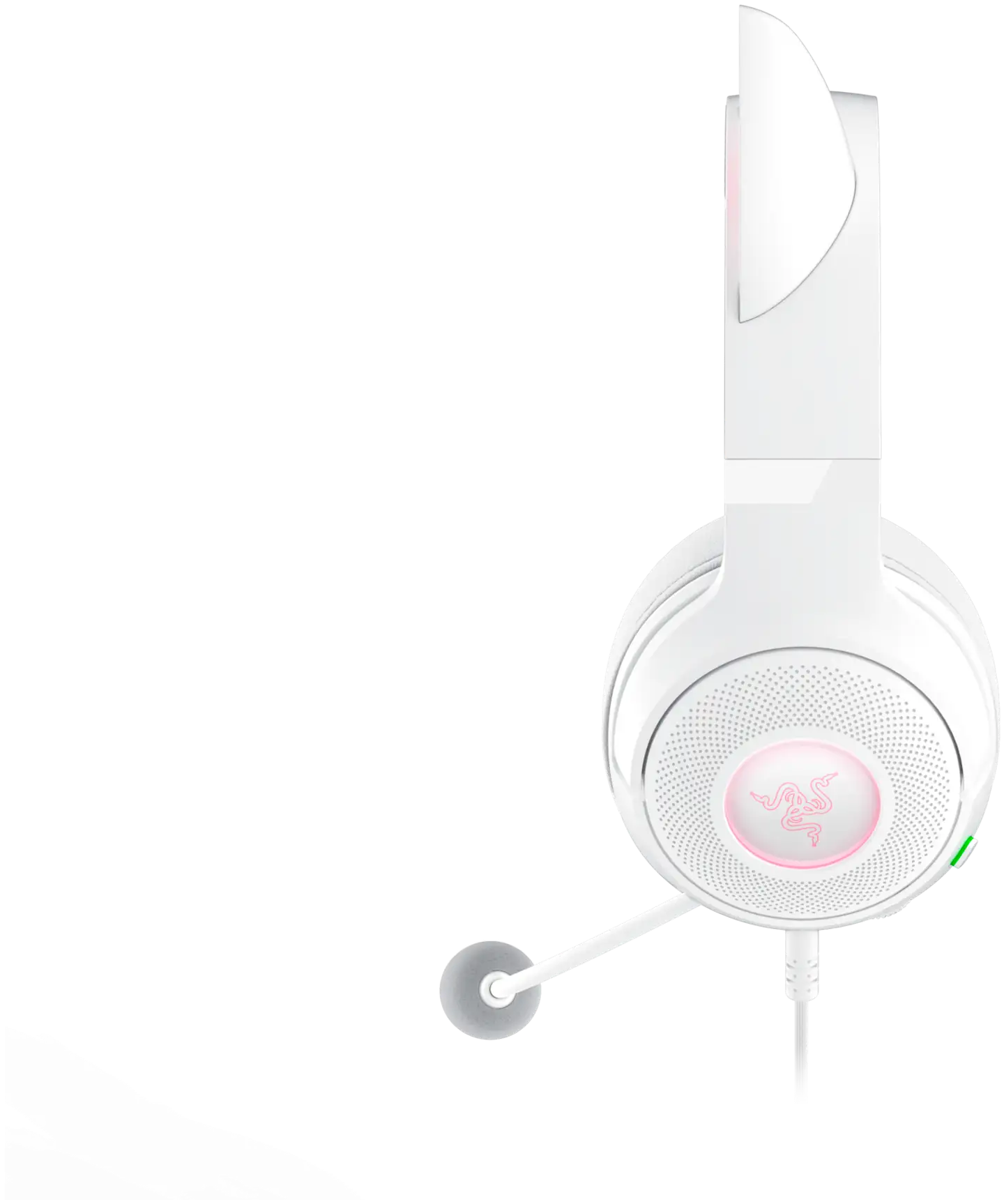 Razer kuulokkeet Kraken Kitty V2 valkoinen - 4
