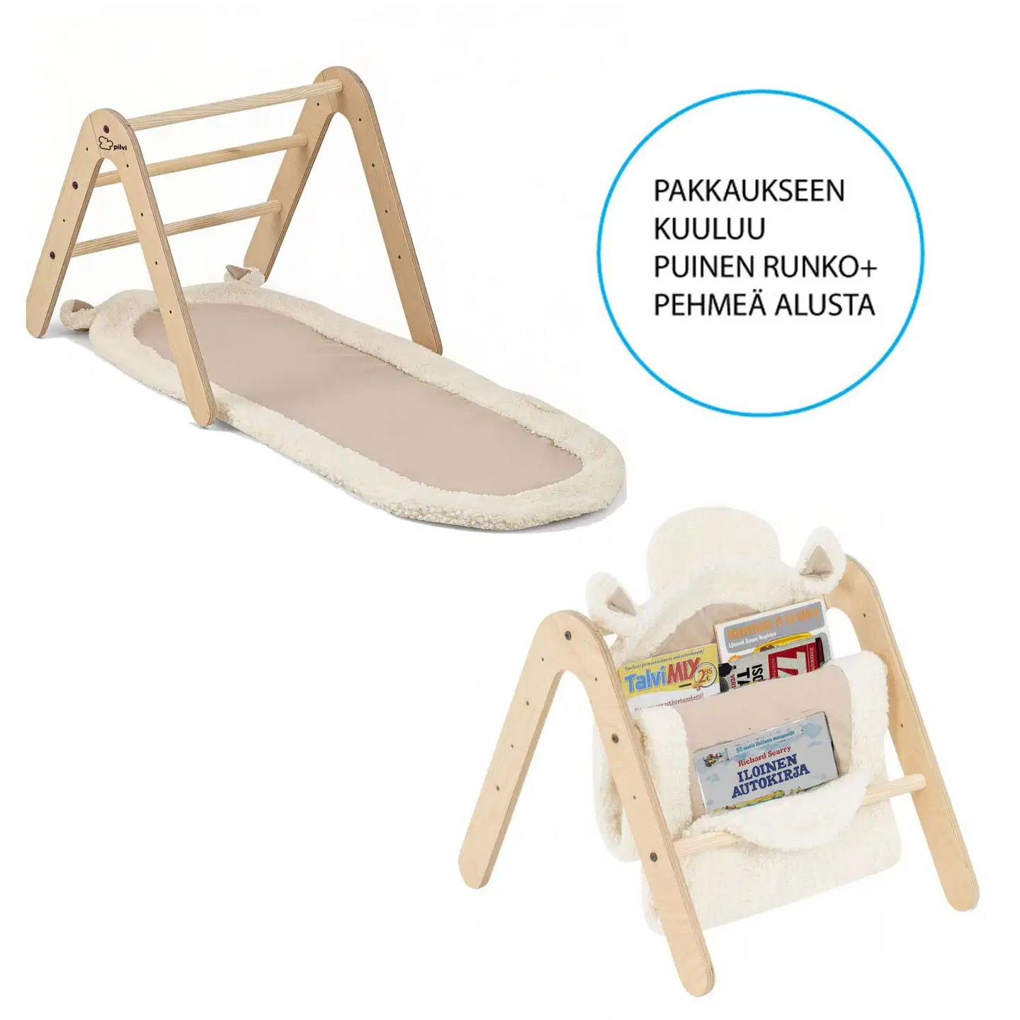 Pilvi jumppakaari /lehtiteline - 4