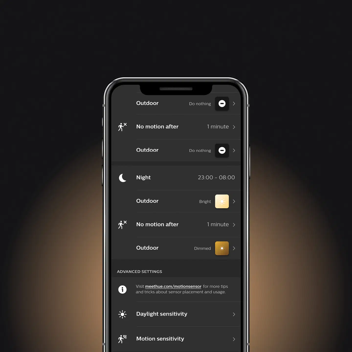 Philips Hue liiketunnistin ulkokäyttöön - 5