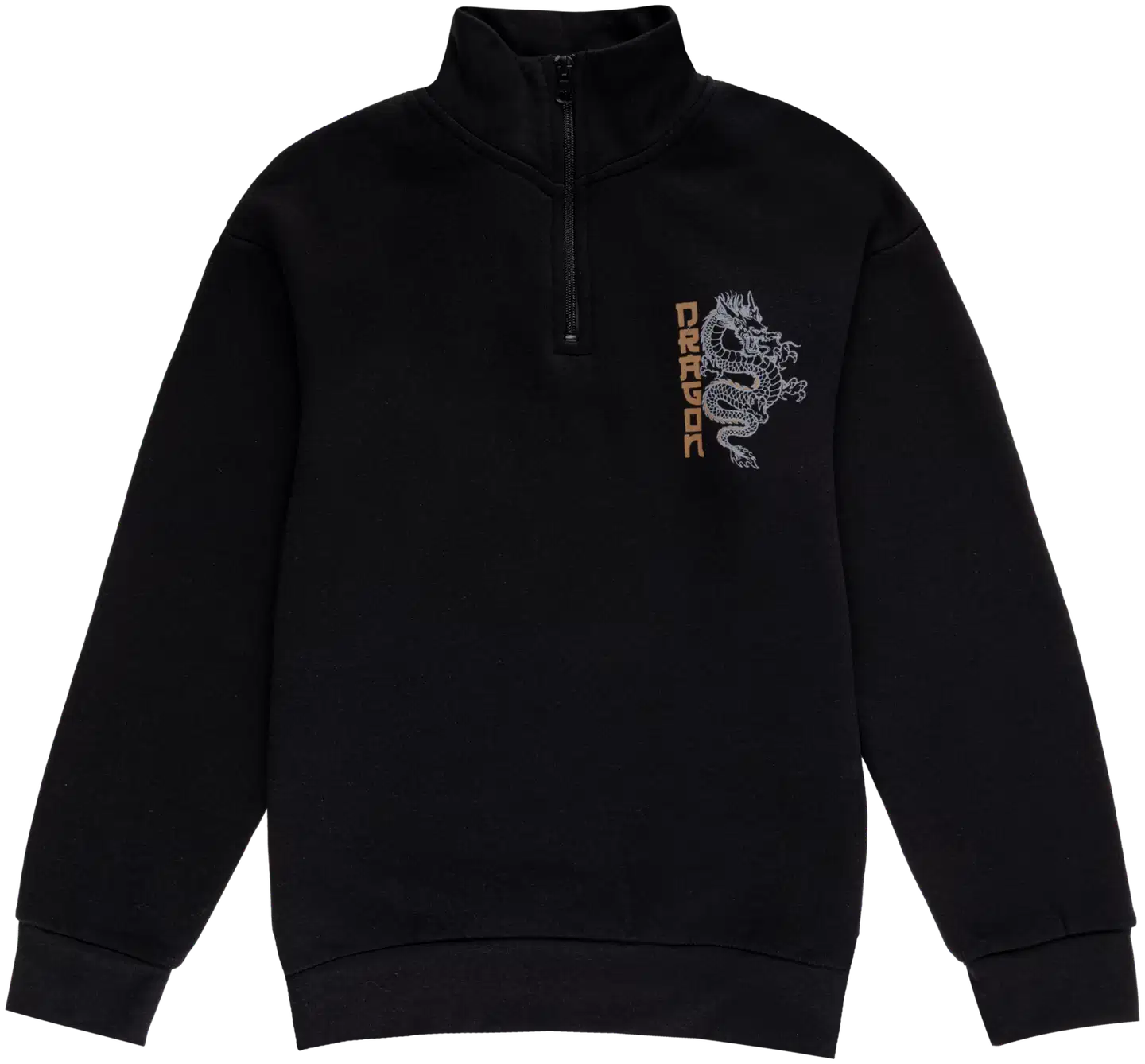 House lasten collegepusero, jossa harjattu sisäpinta 23PH292603 - Black - 1
