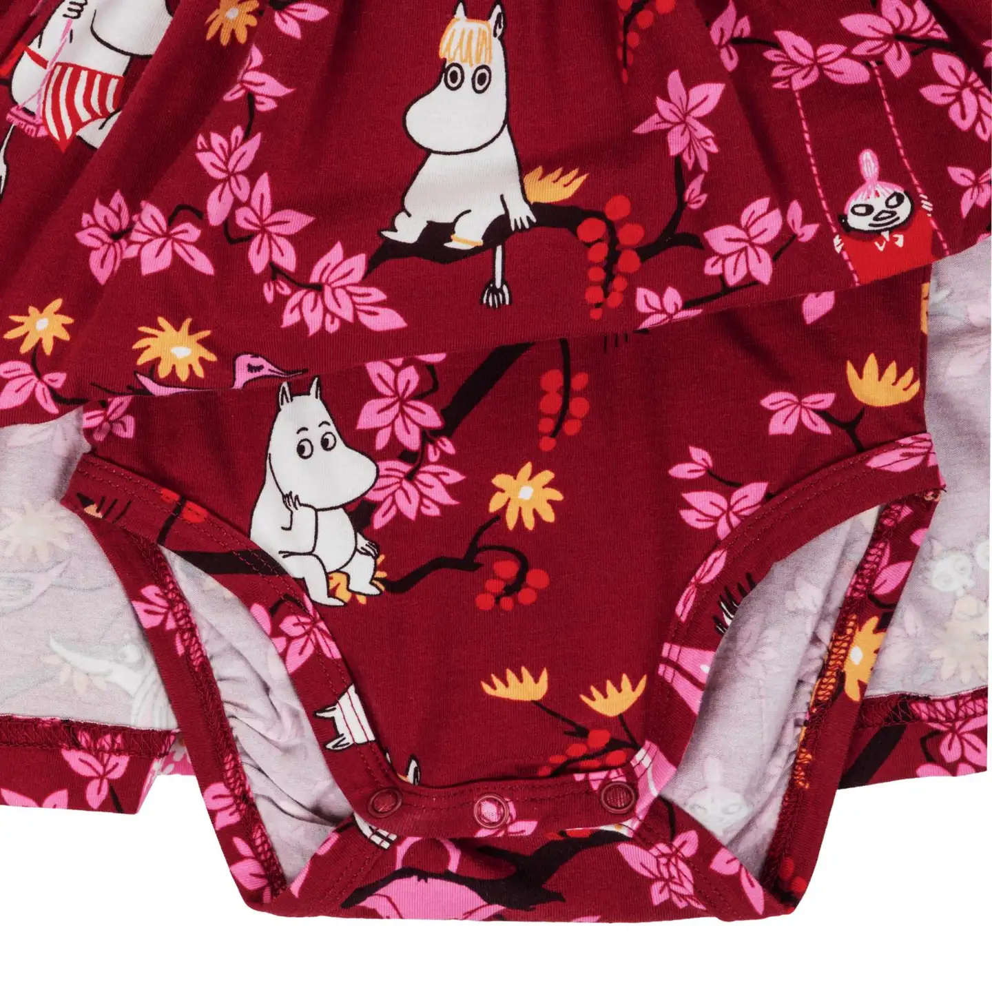 Martinex Muumi vauvojen bodymekko Kiipeilypuu 588451 - burgundi - 4