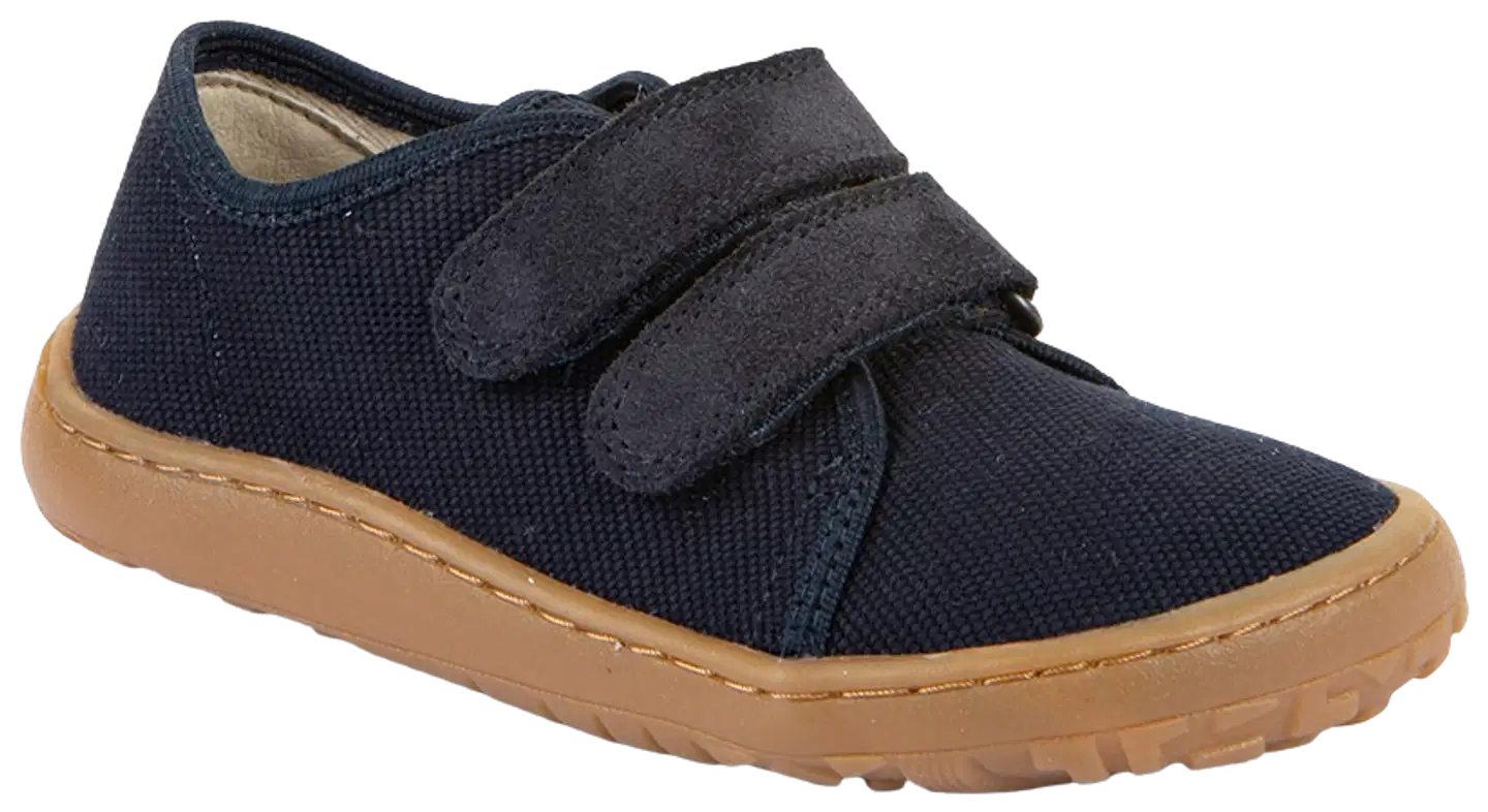 Froddo lasten paljasjalkakenkä Canvas - Dark blue - 2