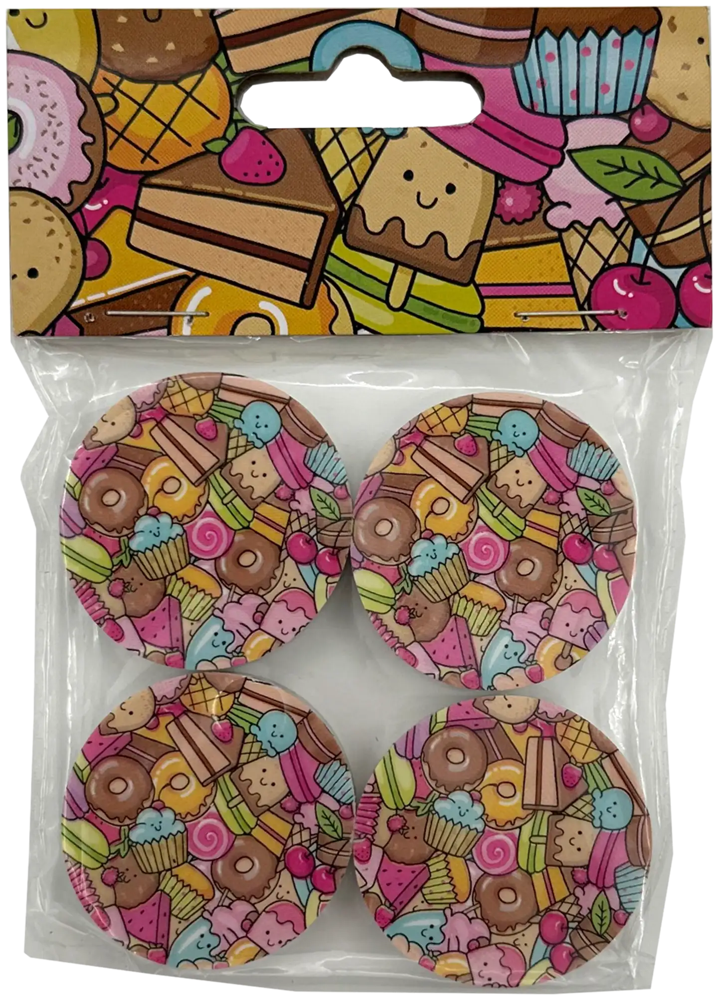 Super Sweet pyyhekumit 4kpl/pkt, 2 eril.lajit.