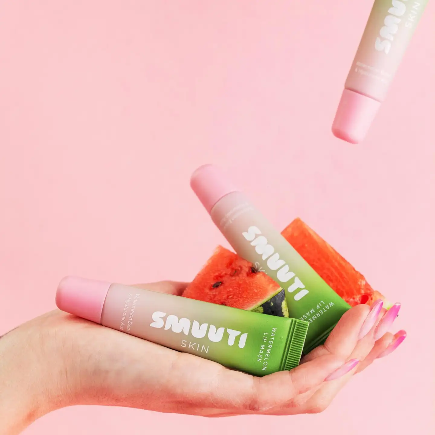 Smuuti Skin Watermelon Lip Mask 15ml-huulinaamio - 4
