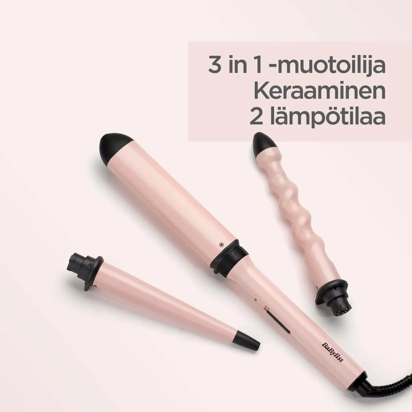 BaByliss muotoilutyökalu Curl & Wave Trio - 2