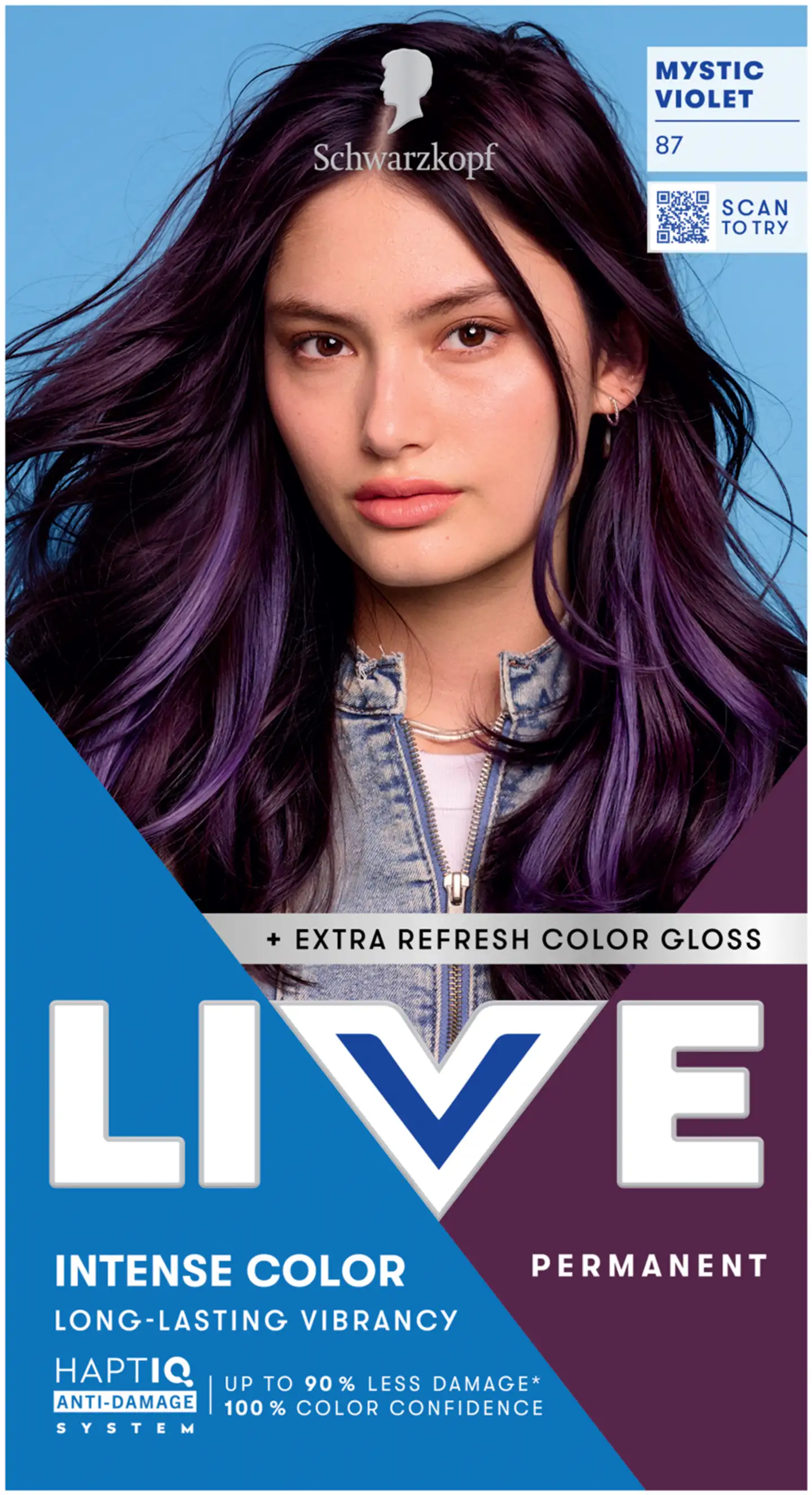 Schwarzkopf LIVE 87 Mystic Violet