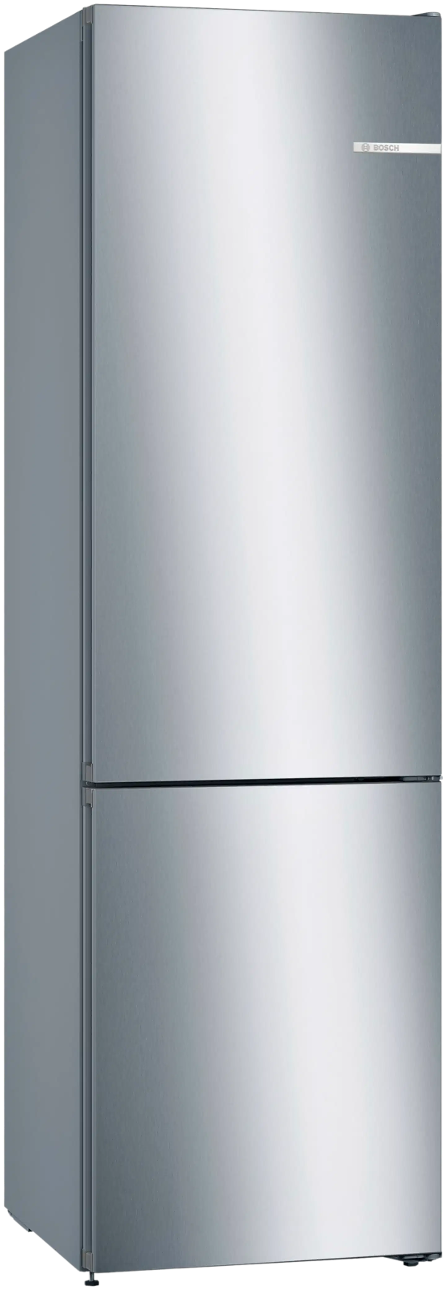 Bosch Serie 4 jääkaappipakastin 186 x 60 cm inox-look - 1