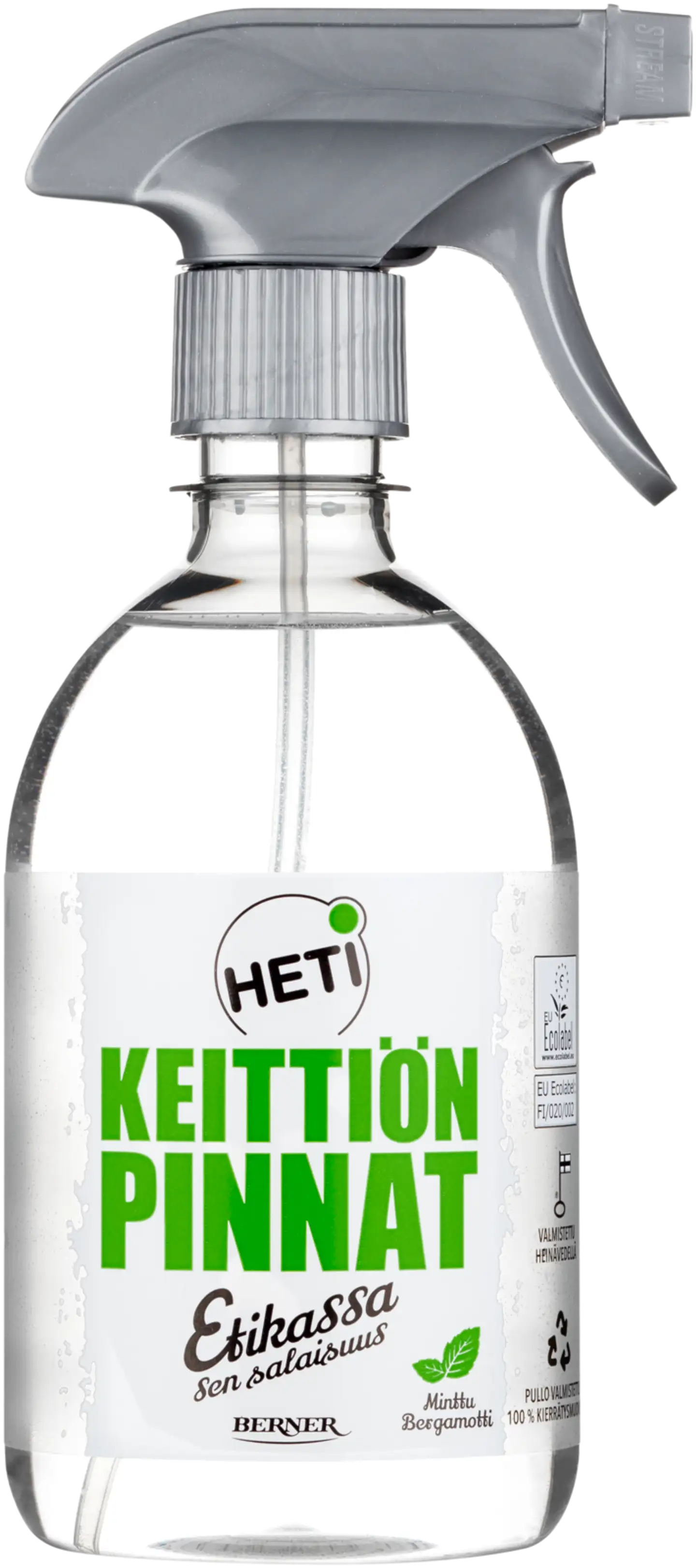 HETI 500ml keittiönpinnat bergamotti-minttu