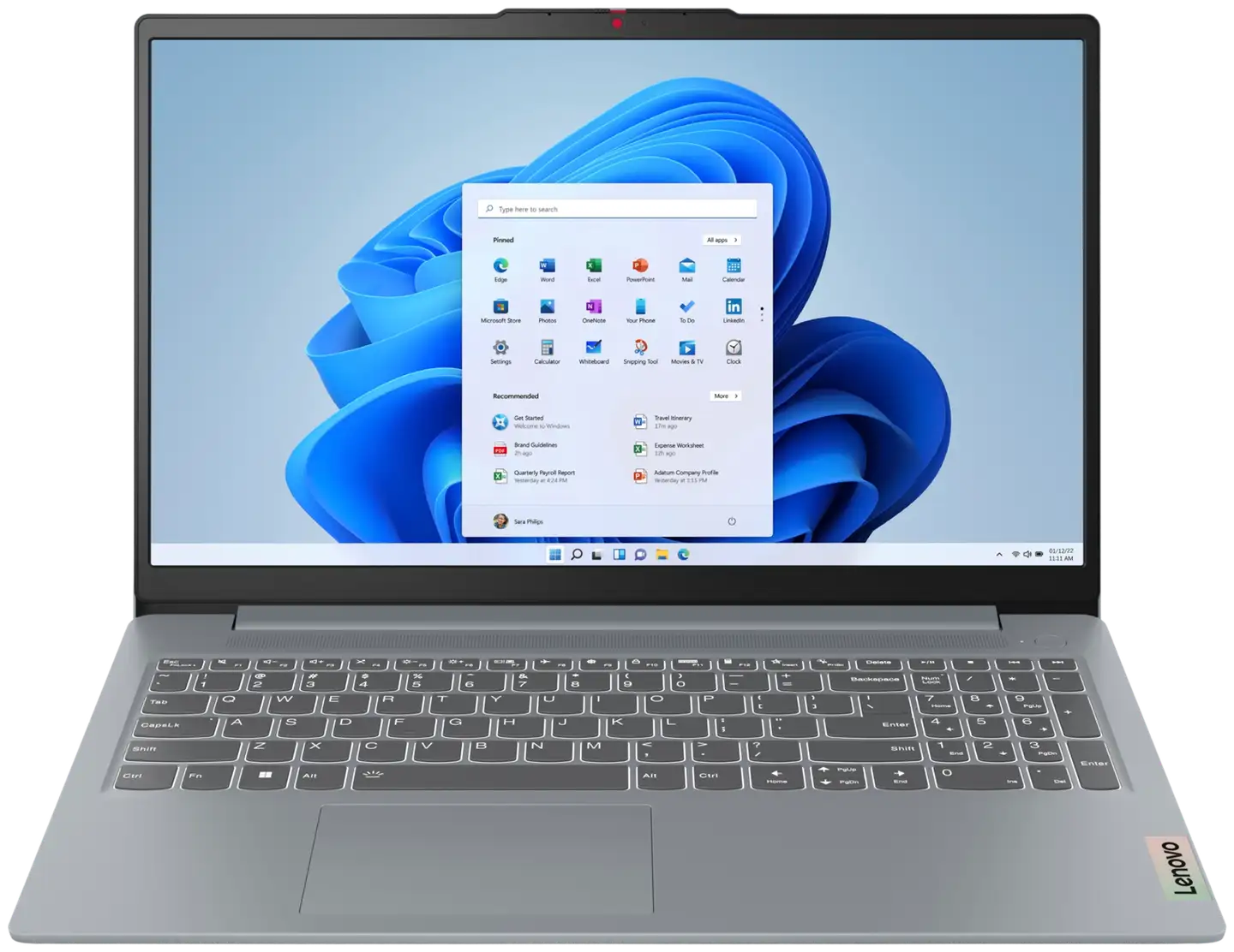 Lenovo kannettava tietokone Ideapad Slim 3 15IAN8 82XB00DNMX - 2
