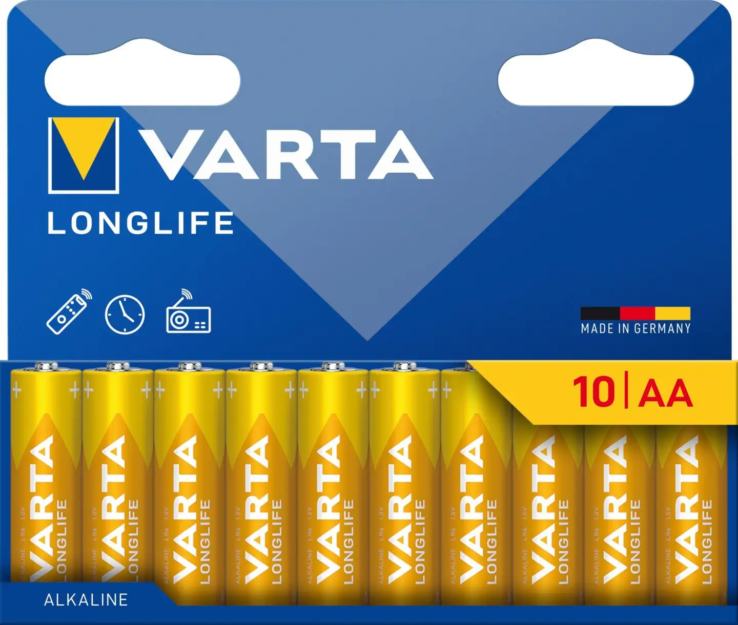 VARTA Longlife AA 10 pack - 1