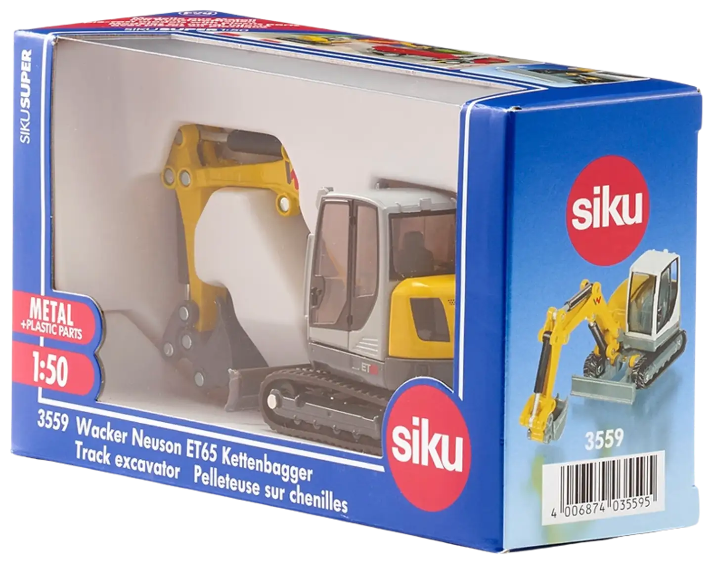 SIKU 1:50 Wacker Neuson Track kaivuri - 1