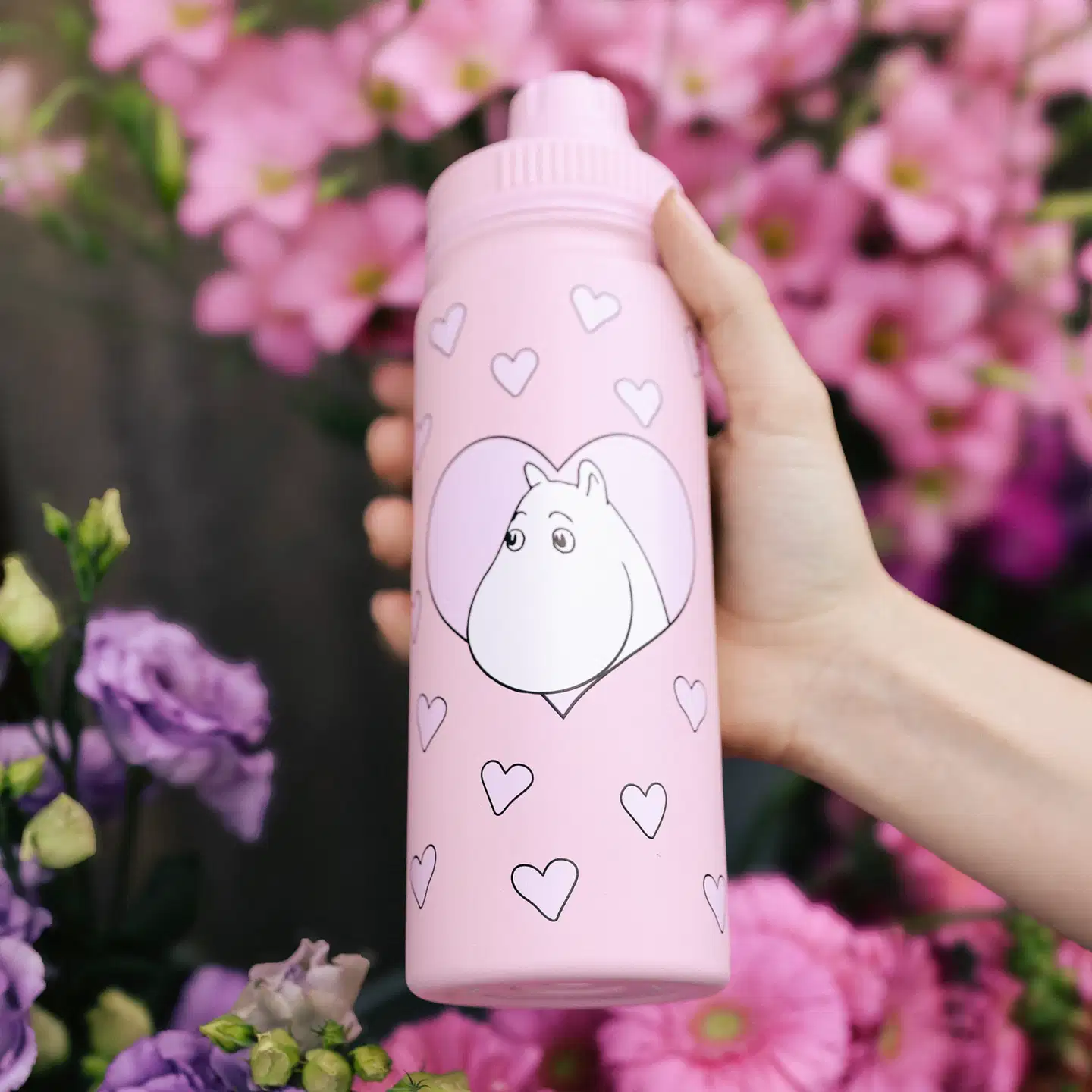 Moomin By Nordicbuddies termospullo Muumipeikko rakkaus - 3
