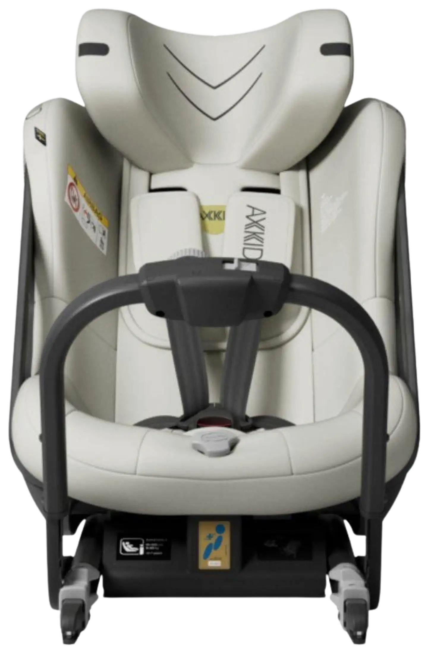 Axkid One 3 turvaistuin 61-125cm Beachgrass Beige - 4