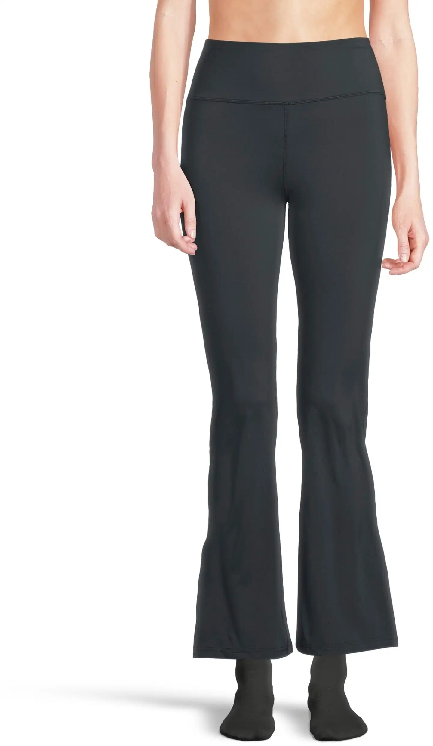 Danskin naisten leveälahkeiset treenitrikoot DPA2615 - black - 1